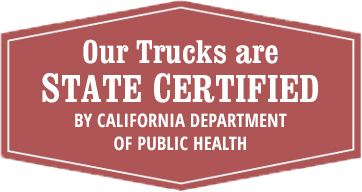 Our trucks are state certified